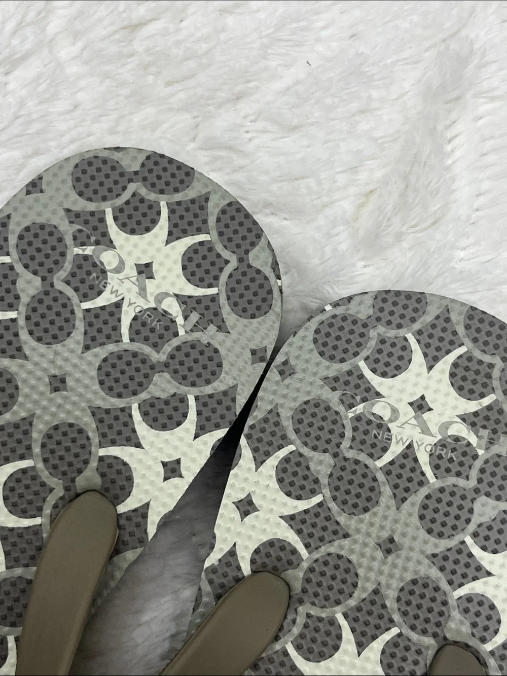 NEW Coach Flip Flops